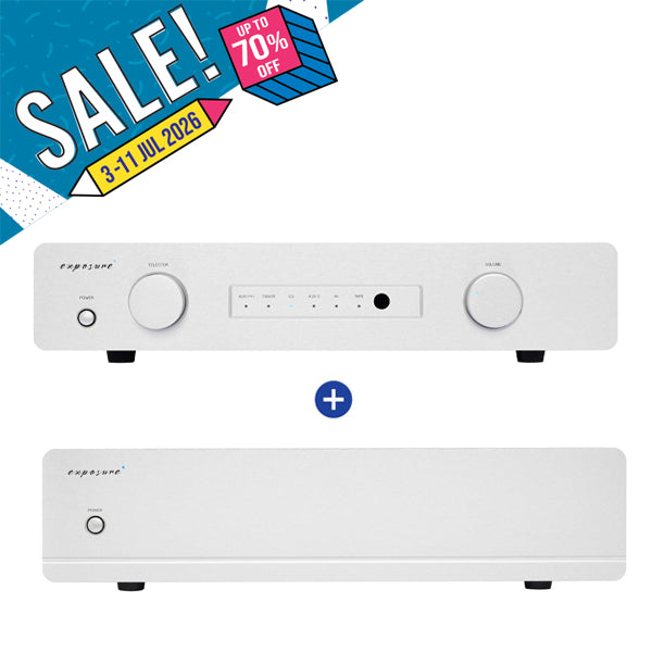 *SALE* [Exposure] 3510 Pre-Amplifier + 5010 Mono Power Amplifier Bundle Set