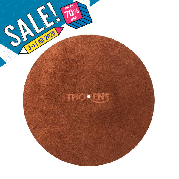 *SALE* [Thorens] Platter mat leather