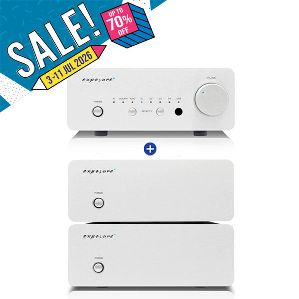 *SALE* [Exposure] XM7 Pre-Amplifier + XM9 Mono Amplifier Bundle Set