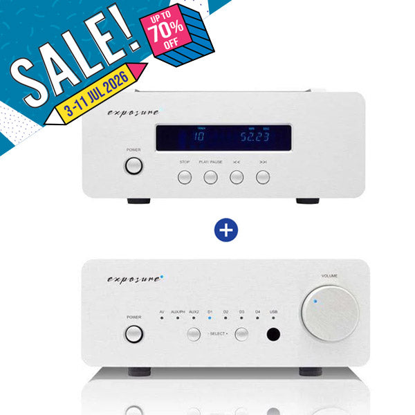 *SALE* [Exposure] XM CD Player + XM5 Integrated Amplifier Bundle Set
